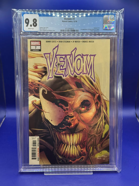 Venom #1 Slabbed 9.8