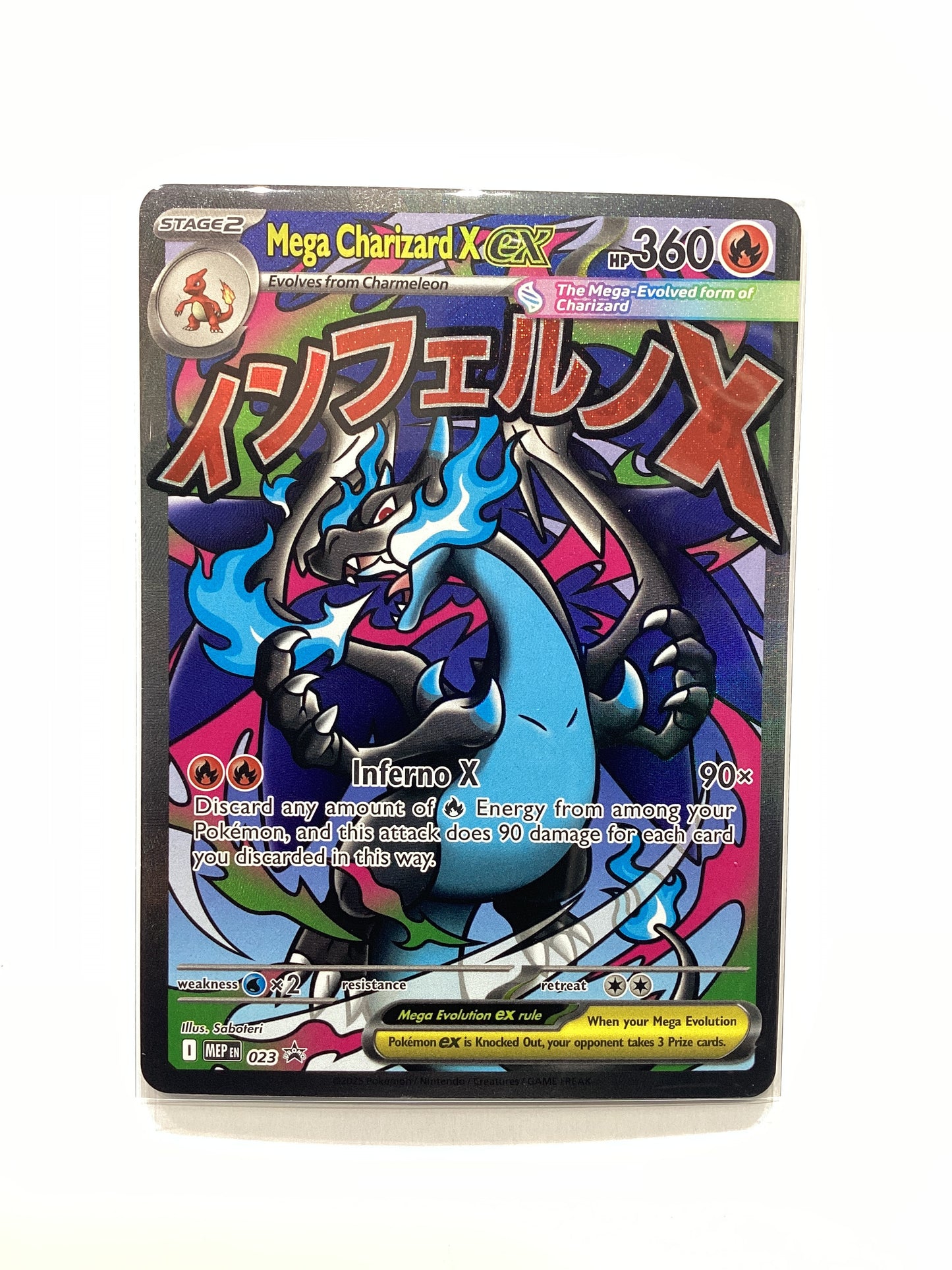 Mega Charizard X ex (023) Mega Evolution Promo