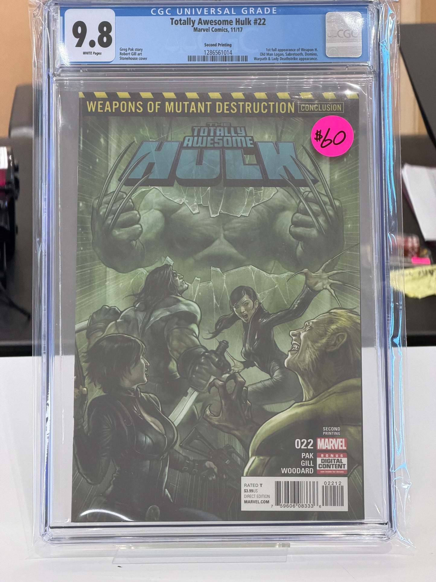 Totally Awesome Hulk #22 (Slabbed 9.8)