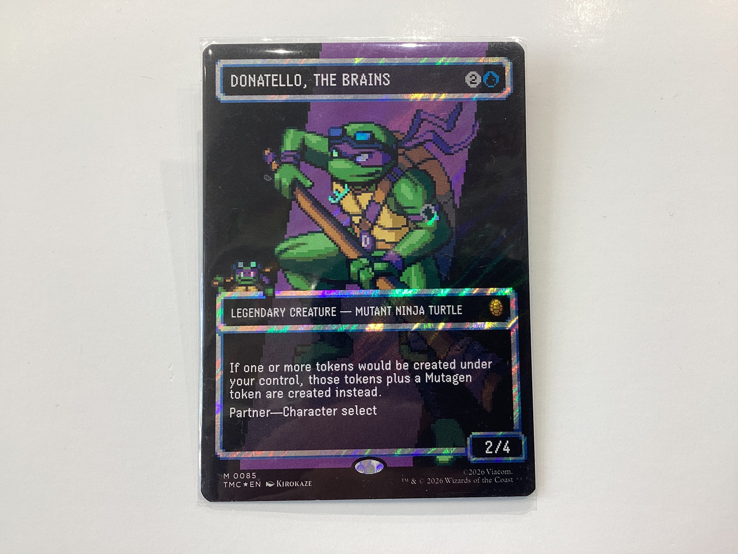 Donatello the Brains (Borderless)(Surge Foil)