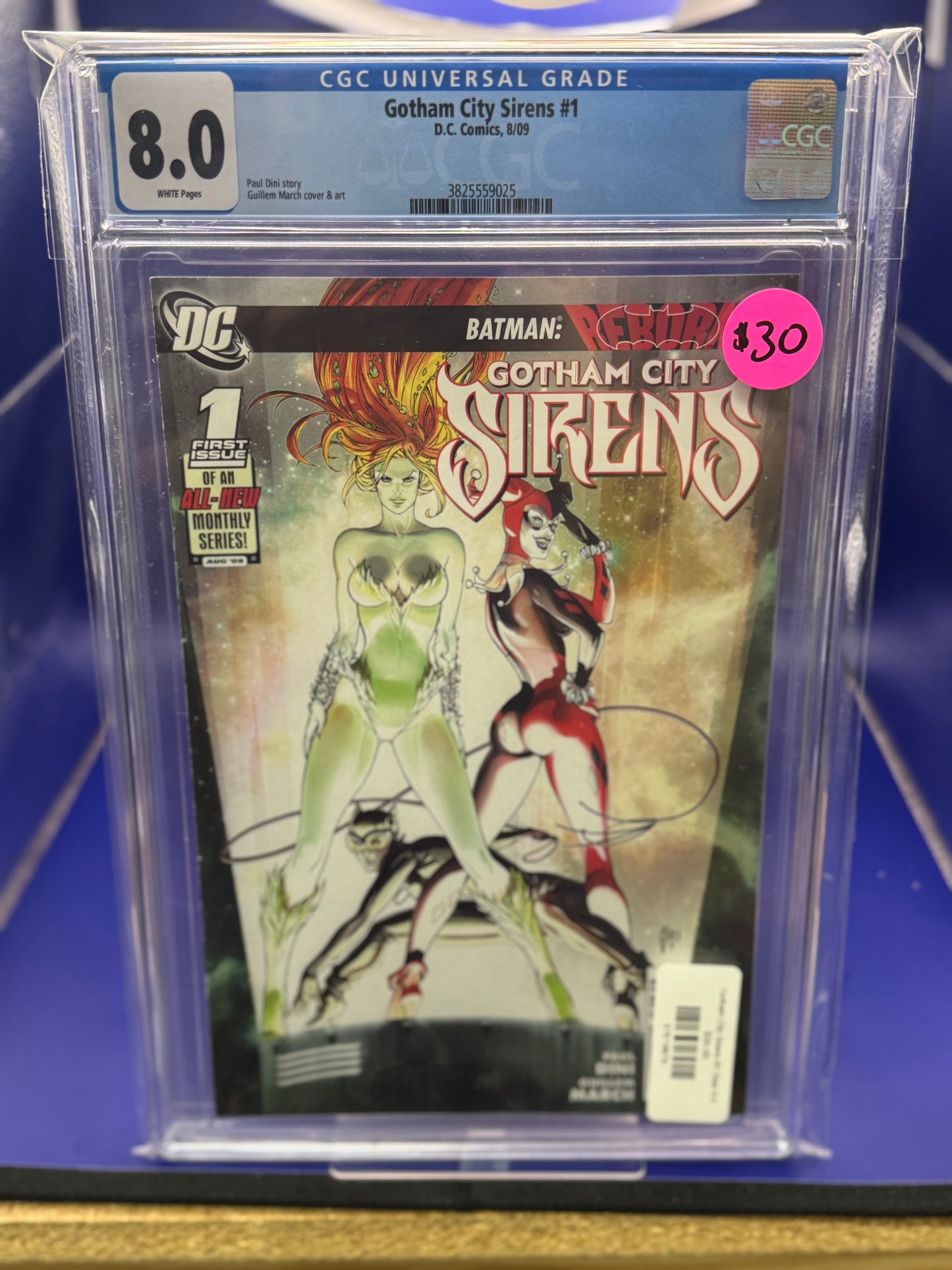 Gotham City Sirens #1 Slab 8.0