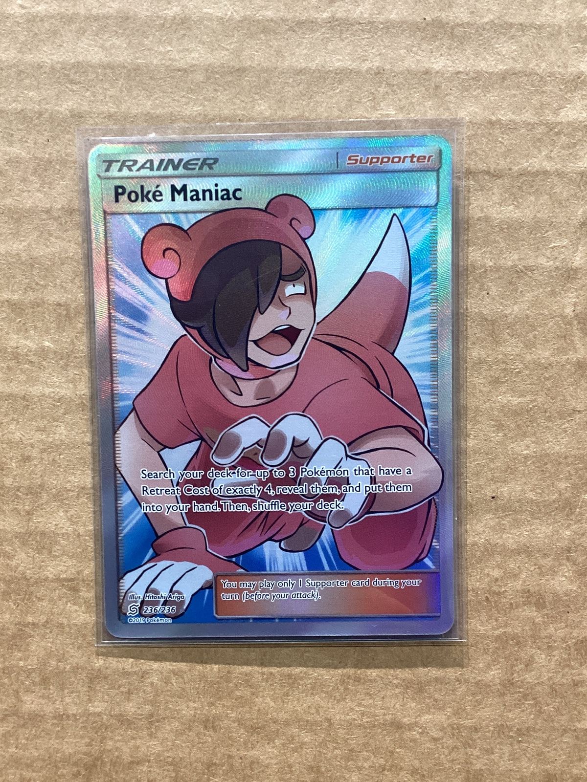 Poké Maniac (236/236) Unified Minds - Ultra Rare