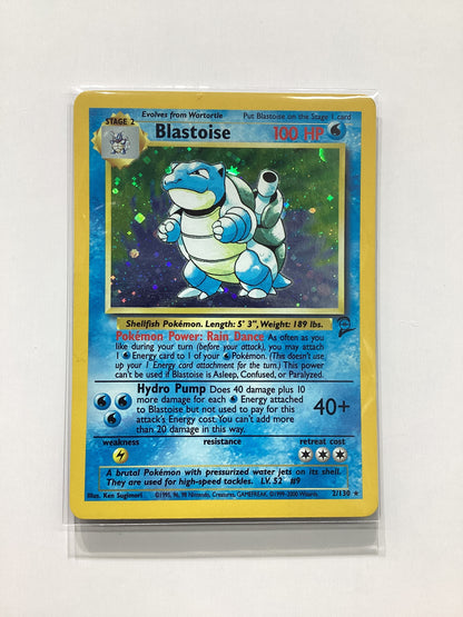 Blastoise (2/130) Base Set 2 - Holo Rare