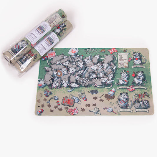 World of Trash - Opossums - Marsupial Madness Playmats