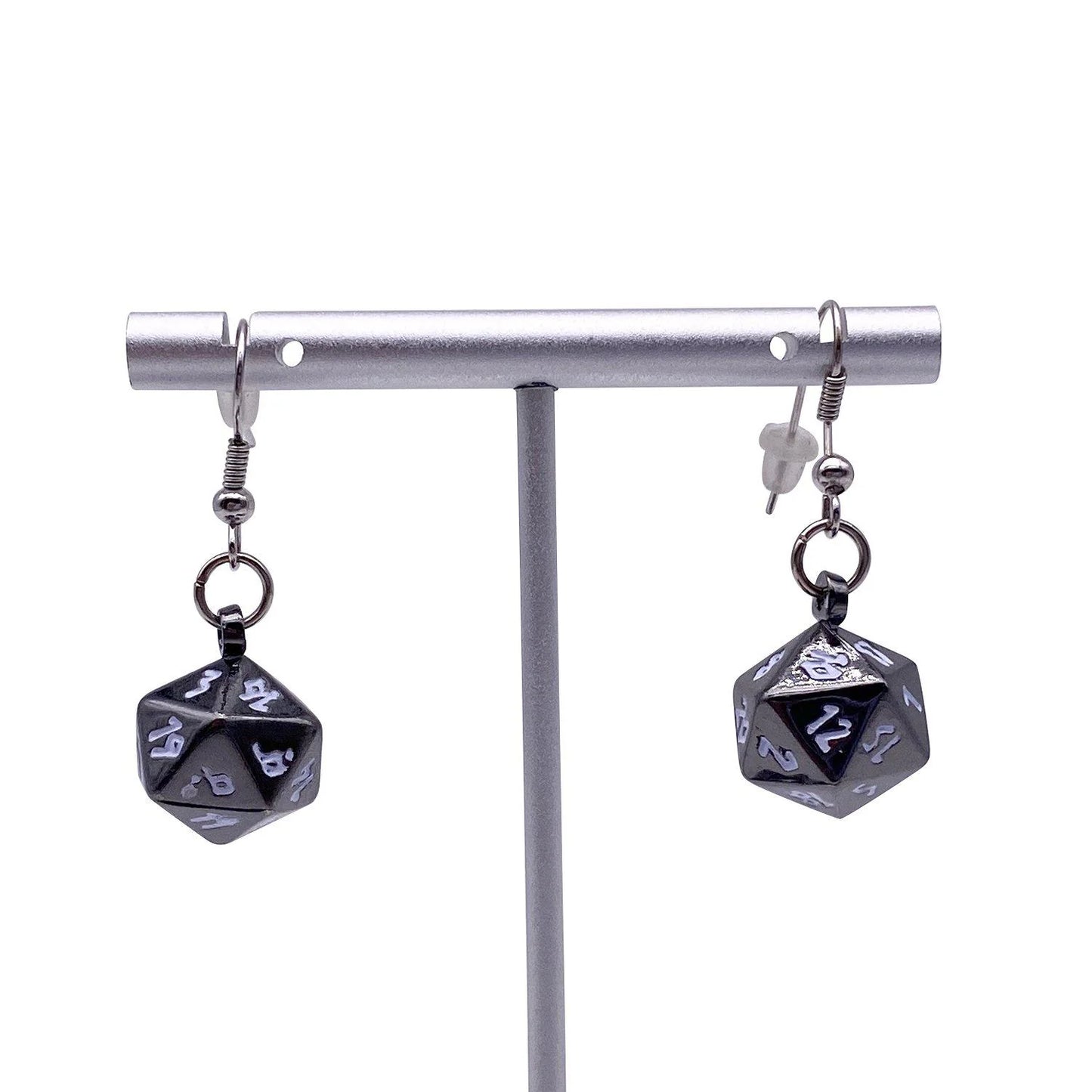 Earrings - Drow Black