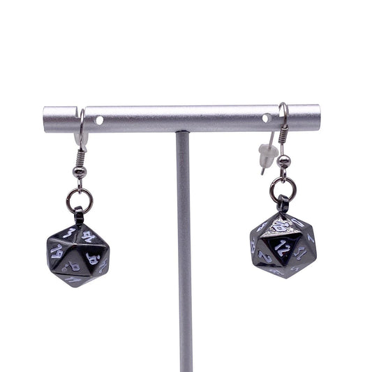 Earrings - Drow Black