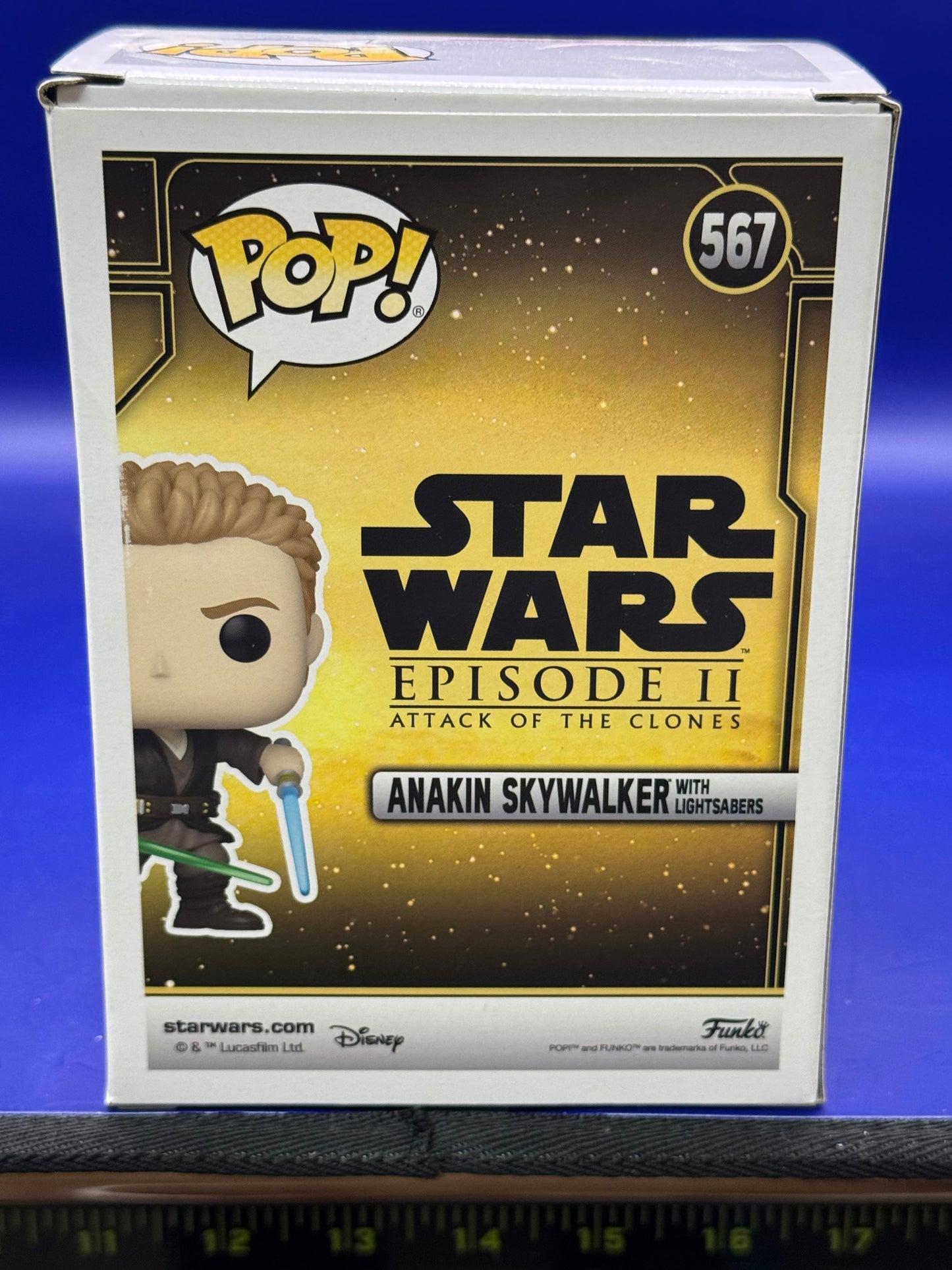 Funko Pop! Anakin Skywalker With Lightsabers #567 - Fall Con 2022