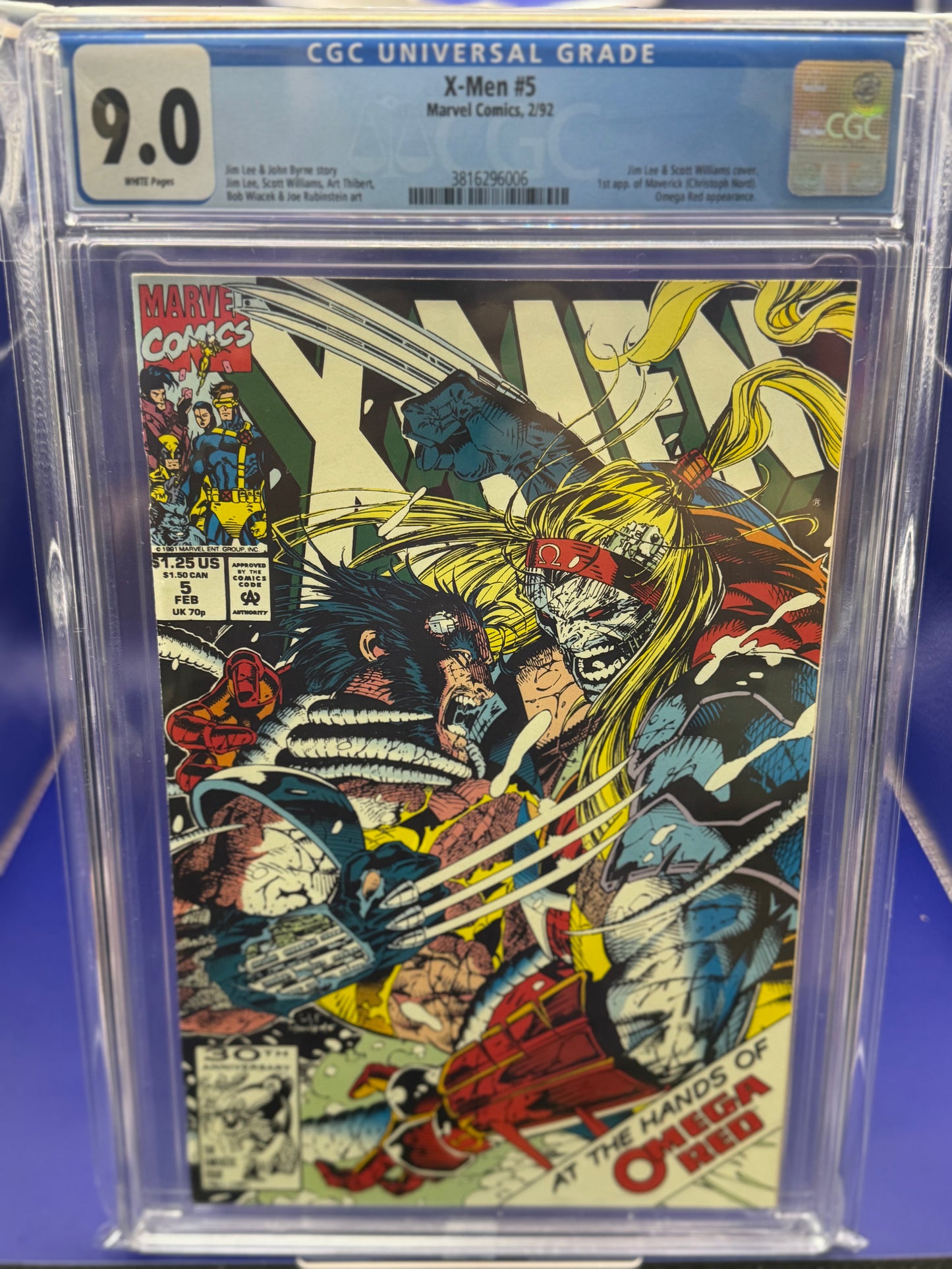 X-Men #5 Slab 9.0