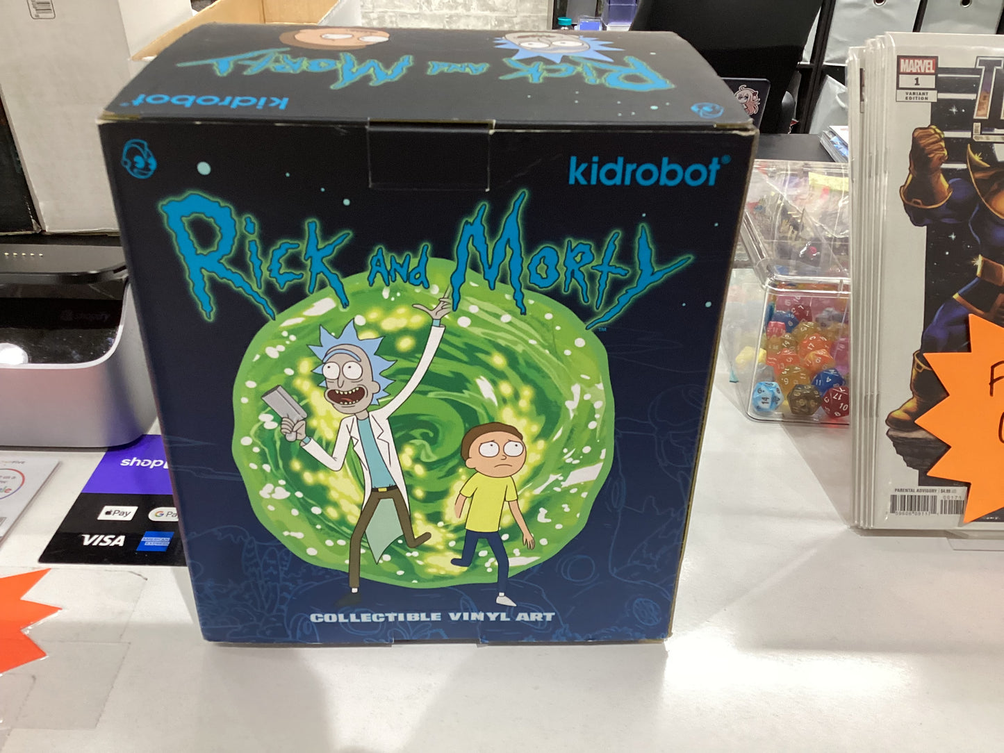 Rick and Morty Collectible Vinyl Art - Hot Topic Exclusive