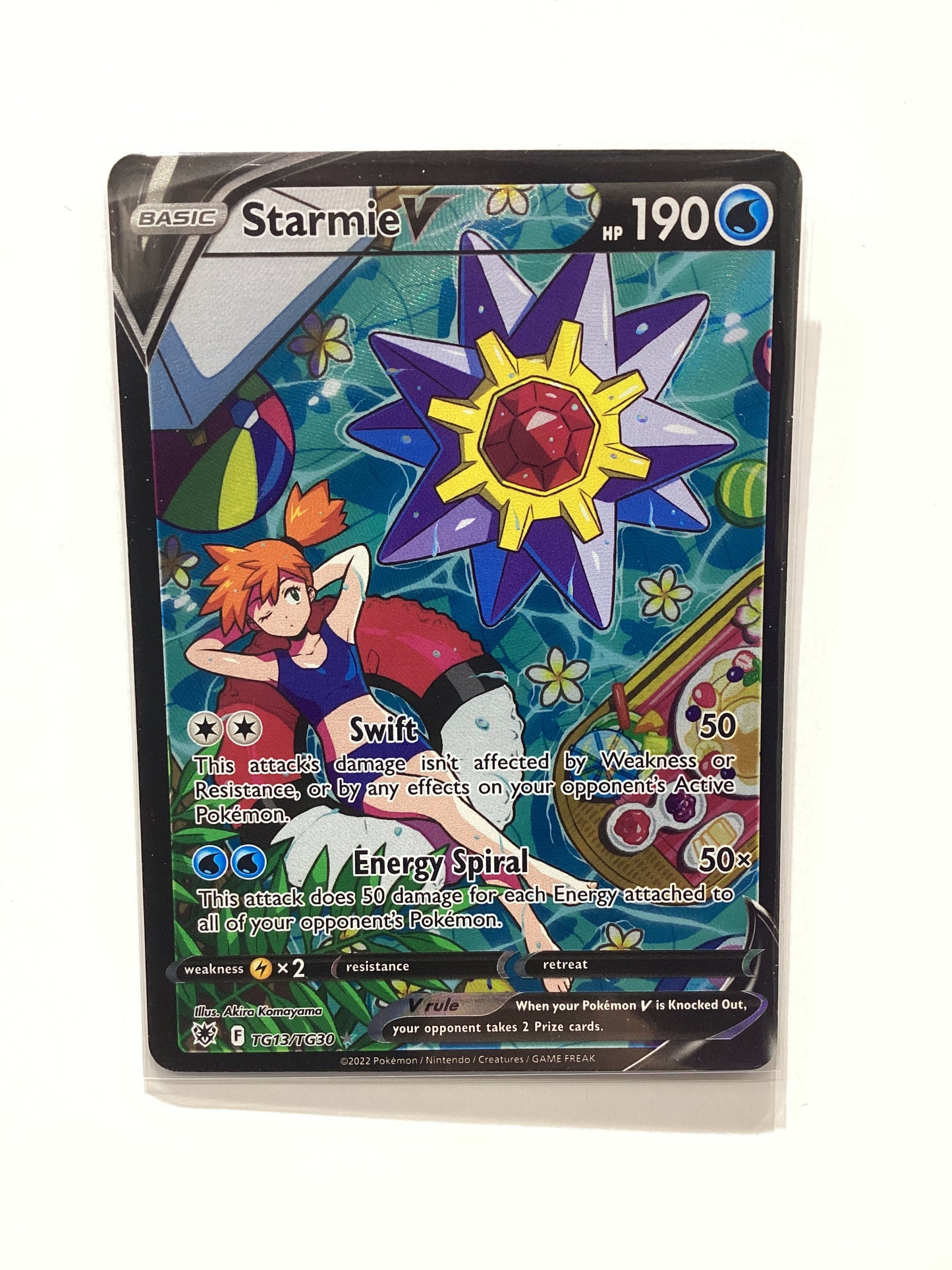 Starmie V (TG13/TG30) Astral Radiance: Trainer Gallery