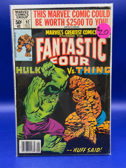 Marvel's Greatest Comics #92