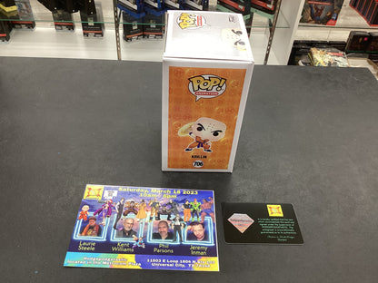 Funko Pop Dragon Ball Z Krillin 706 Signed Laurie Steele