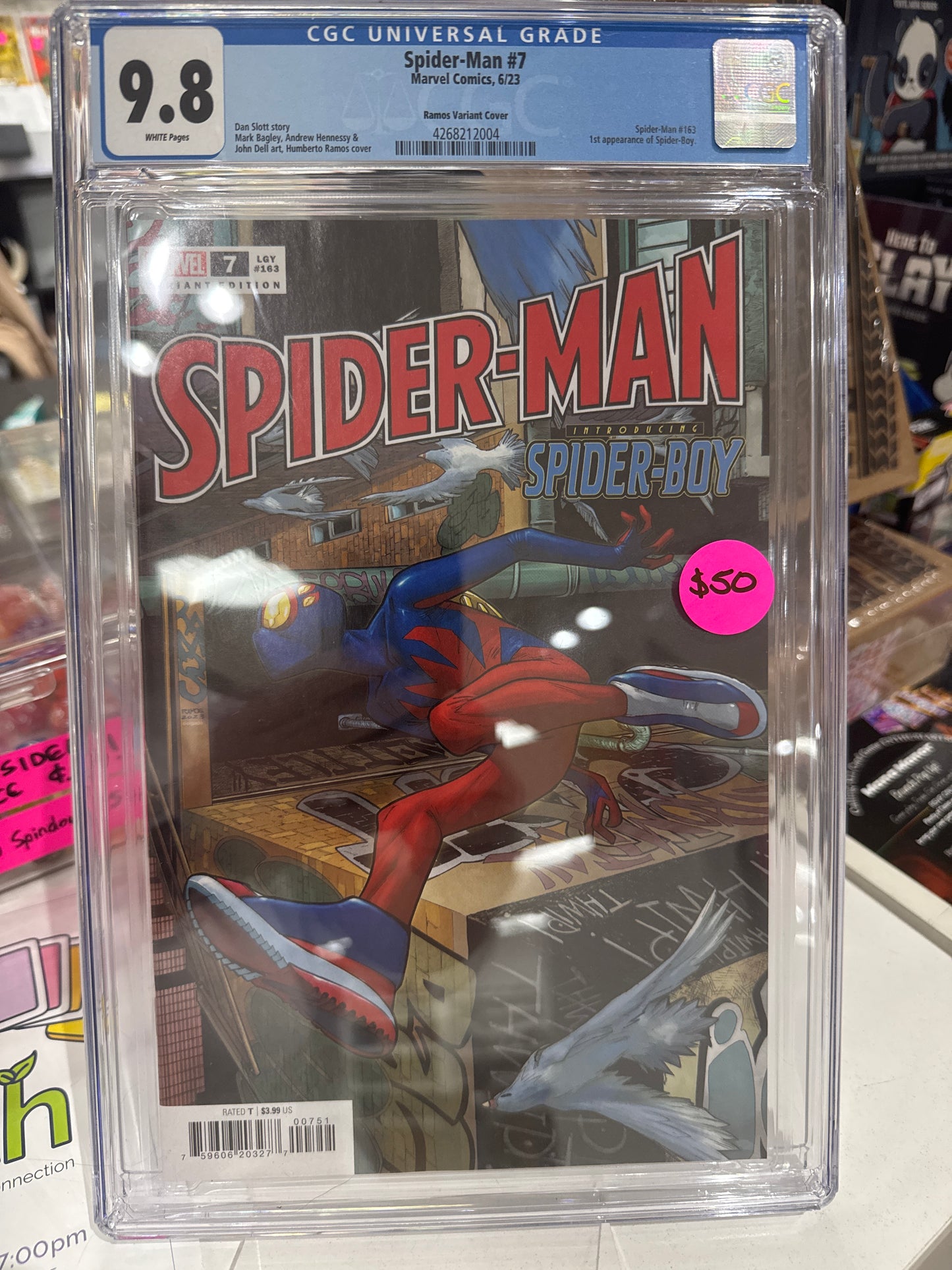 Spider-Man #7 Ramos Variant Slab 9.8