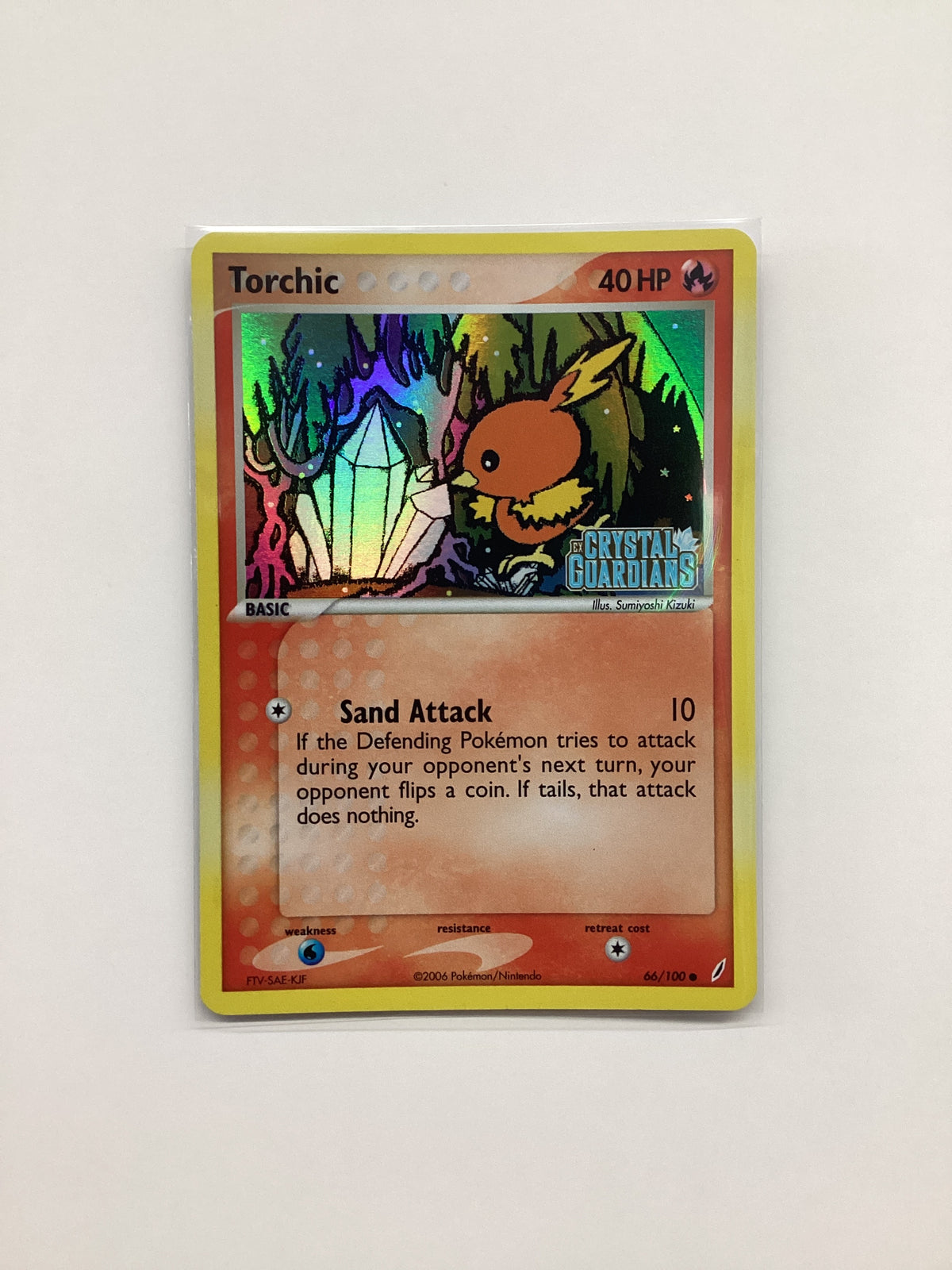 Torchic (66/100) EX Crystal Guardians - Reverse Holo Common
