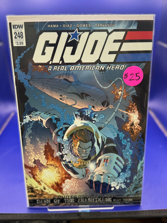 GI Joe A Real American Hero #248 Cover B