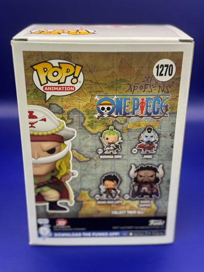 Funko Pop!  Whitebeard 1270 Gamestop Exclusive Sticker (Chase) w/ hard protector