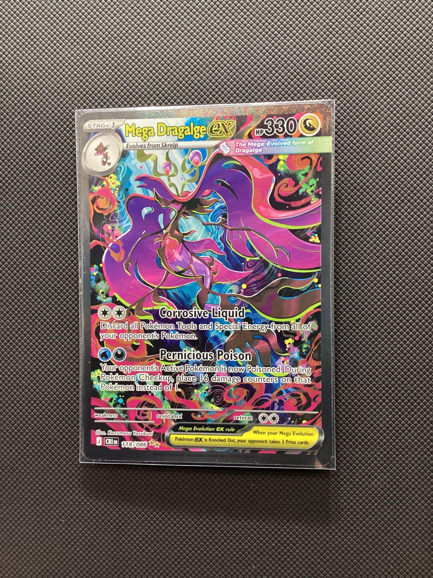 Mega Dragalge ex (118/086) Chaos Rising - SIR