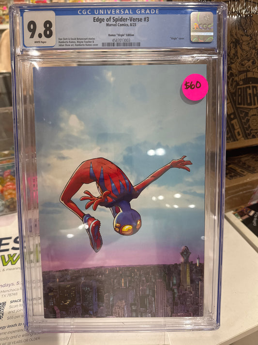 Edge of Spider-Verse #3 Slab 9.8