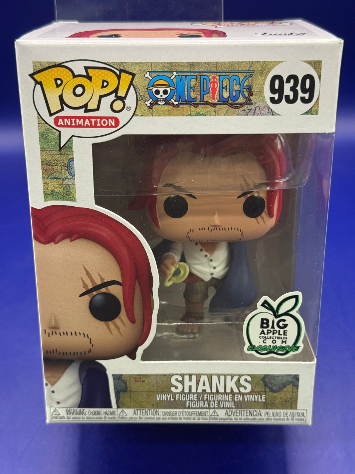 Funko Pop! Vinyl: Shanks #939 Big Apple Collections