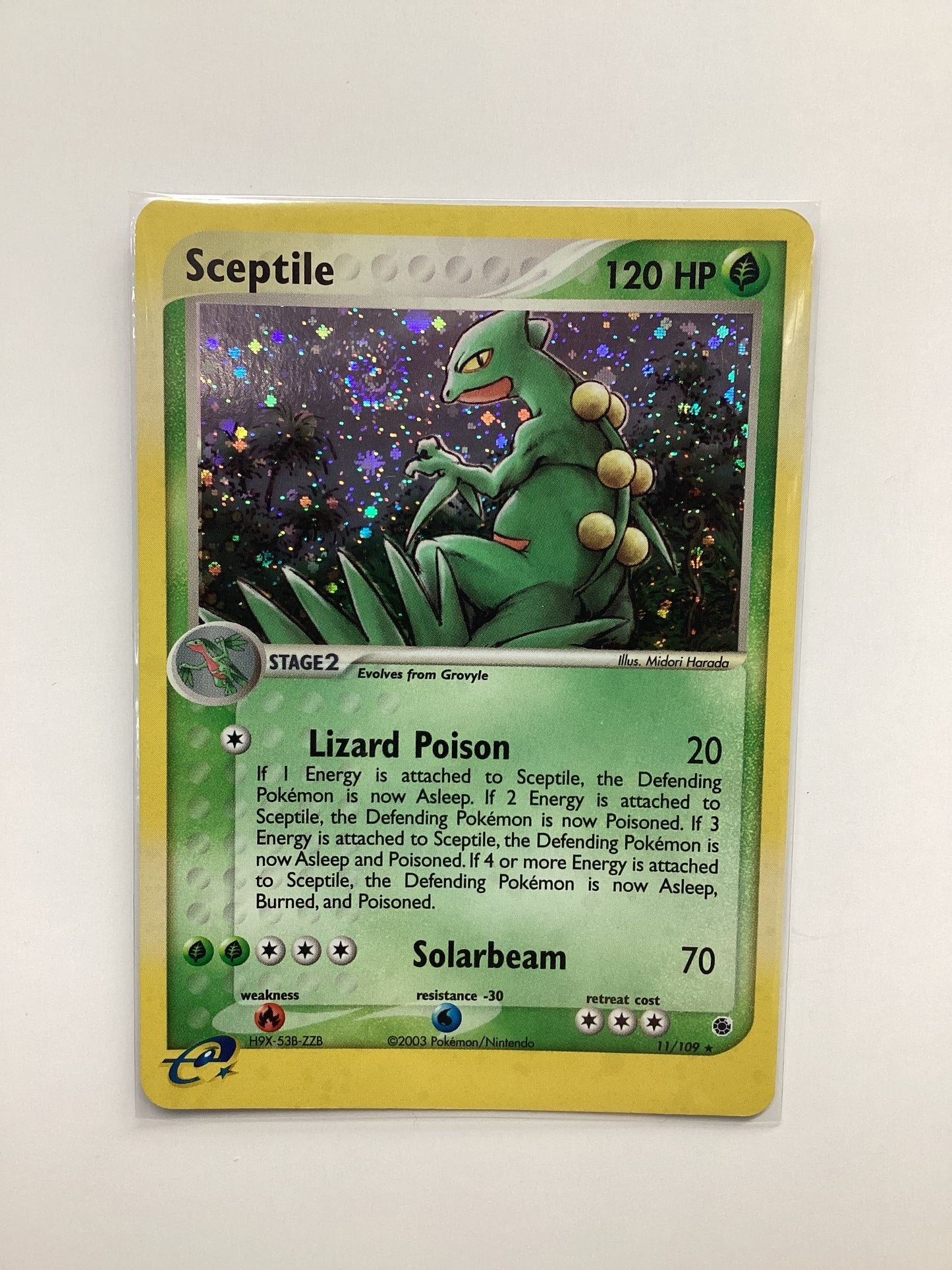 Sceptile (11/109) EX Ruby & Sapphire - Holo Rare