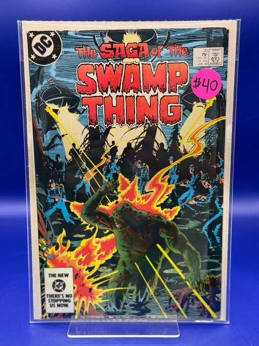 The Saga of the Swamp Thing #20