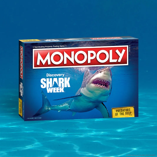 Shark Week Monopoly Board Game