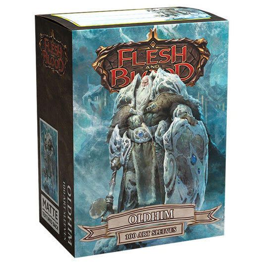 Dragon Shields: (100) Matte Art - Flesh and Blood - Oldhim