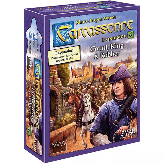 Carcassonne Expansion 6 Count, Robber, & King