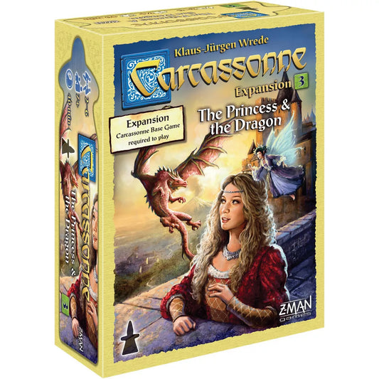 Carcassonne Expansion 3 The Princess & The Dragon