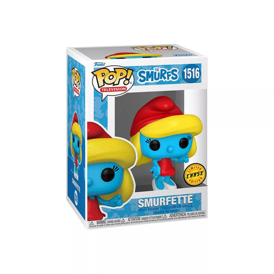 Pop TV Smurfs Smurfette W/Ch Vinyl Figure Chase