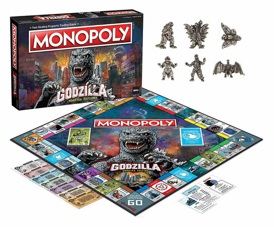 Monopoly Godzilla Board Game Edition