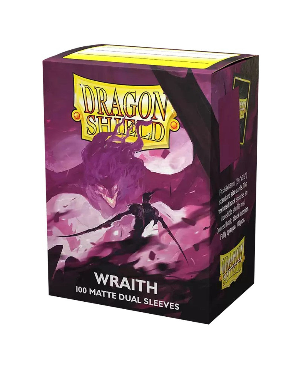 Dragon Shield Dual Matte sleeves, Wraith , 100 ct