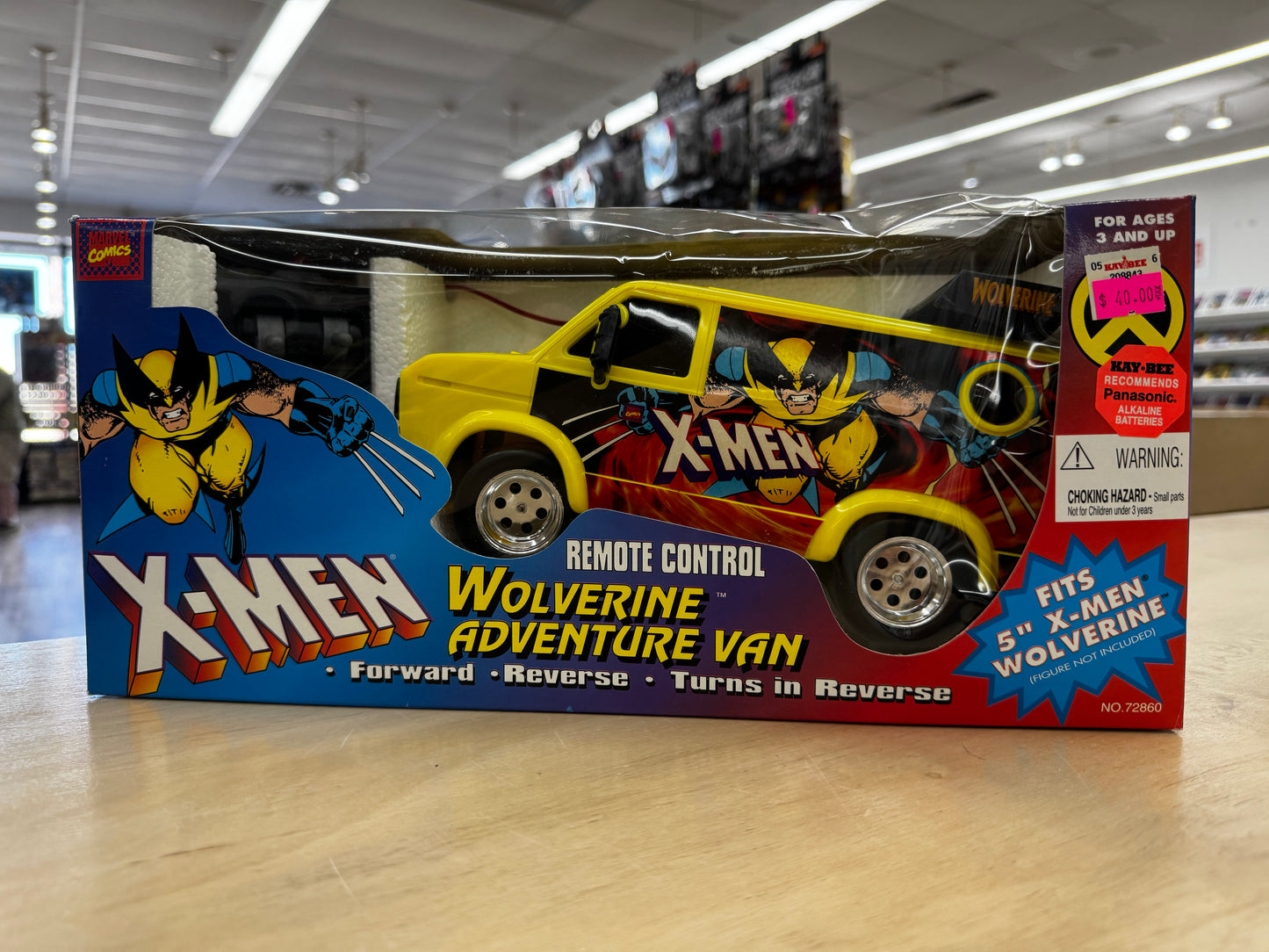 X-Men: Remote Control Wolverine Adventure Van