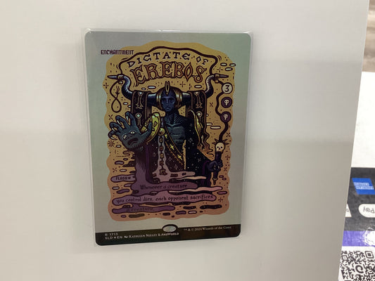 Dictate of Erebos (Rainbow Foil Secret Lair, 1713)
