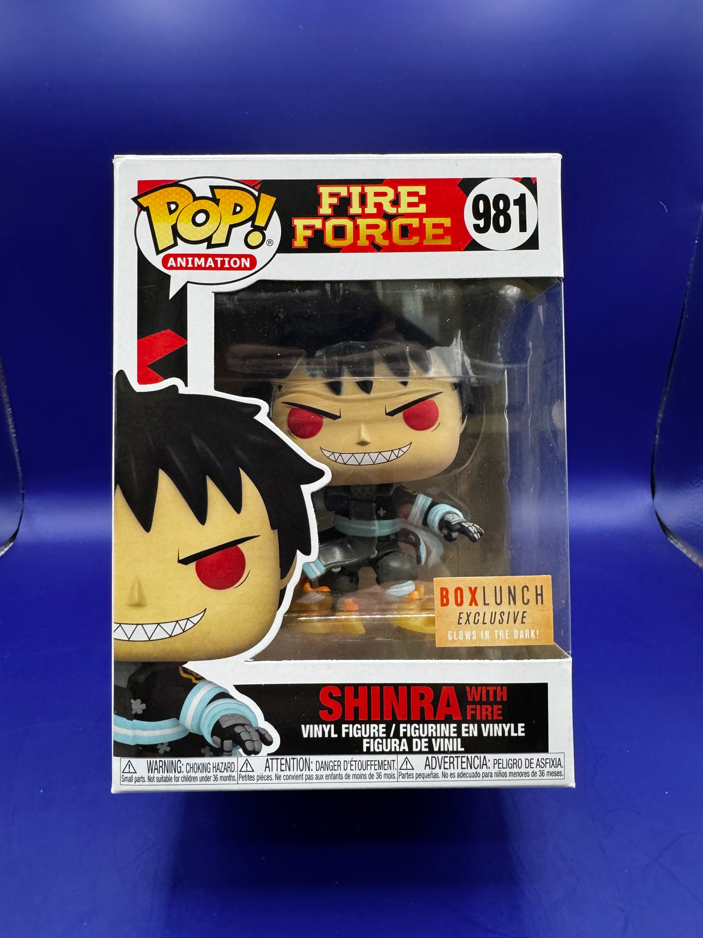 Funko Pop! Fire Force - Shinra with Fire #981