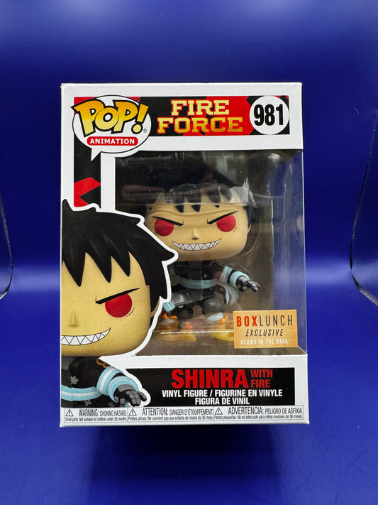 Funko Pop! Fire Force - Shinra with Fire #981