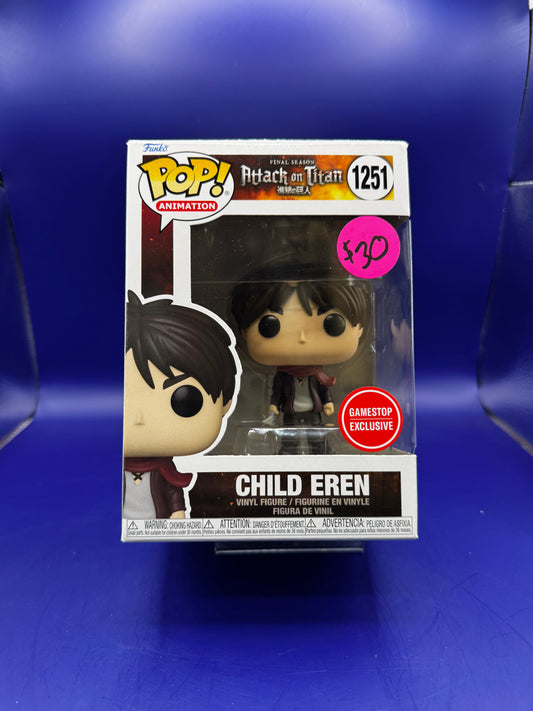 Funko Pop! Attack on TItan - Child Eren