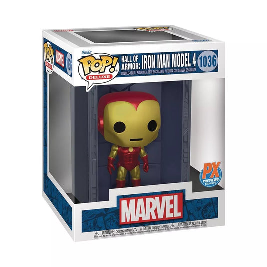 Hall of Armor: Iron Man Model 4 Pop! 1036