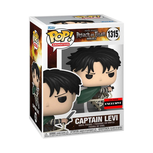 Attack on Titan Captain Levi Ackerman Pop! 1315