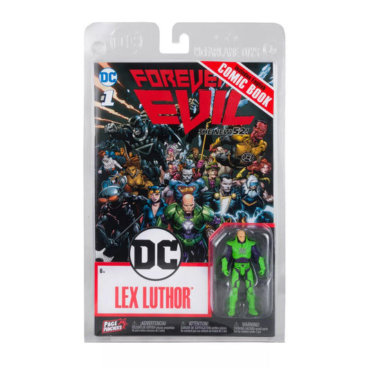 Comic Book with Lex Luthor Mini Figure Page Punchers