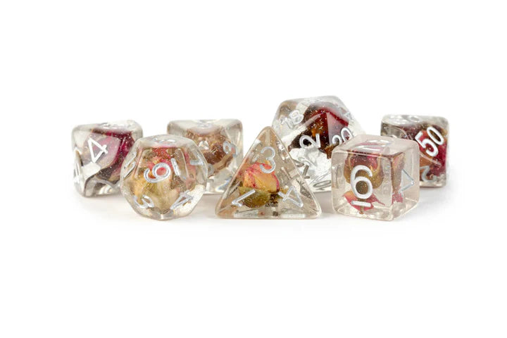 7-Die Set: 16mm Resin - Rose Inclusions