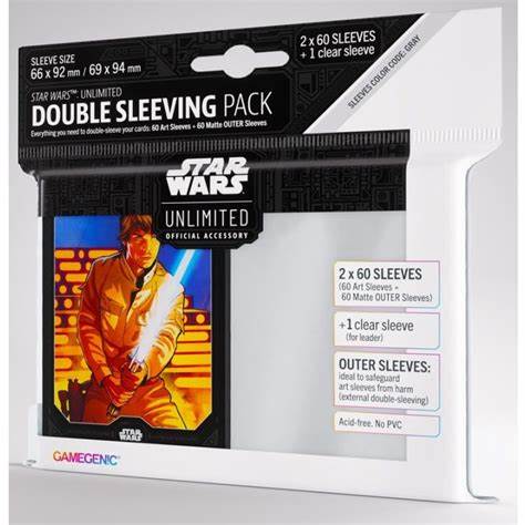 Star Wars Unlimited Double Sleeving Pack Luke Skywalker