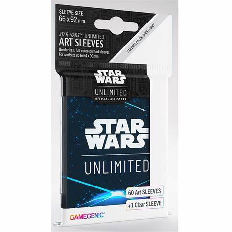 Star Wars Unlimited Art Sleeves Space Blue