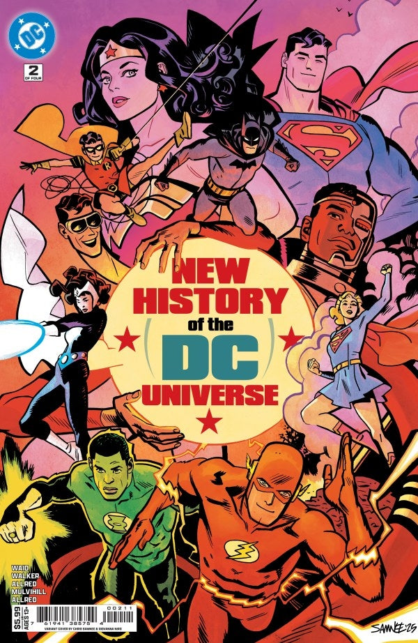 New History Of The DC Universe #2 (Of 4) Chris Samnee cover A