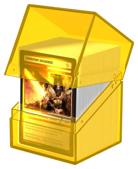 Ultimate Guard: Boulder 100+ - Clear Amber