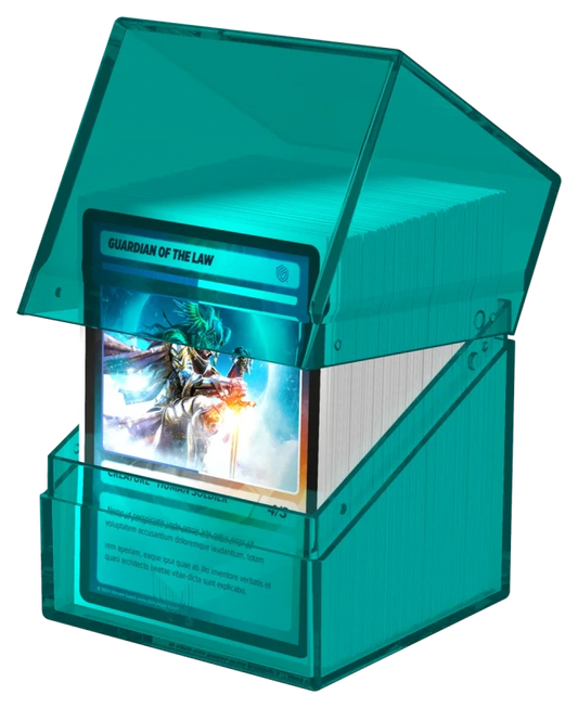 Ultimate Guard: Boulder 100+ - Clear Malachite