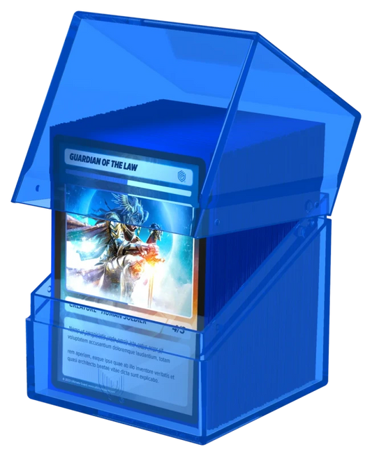 Ultimate Guard: Boulder 100+ - Clear Sapphire