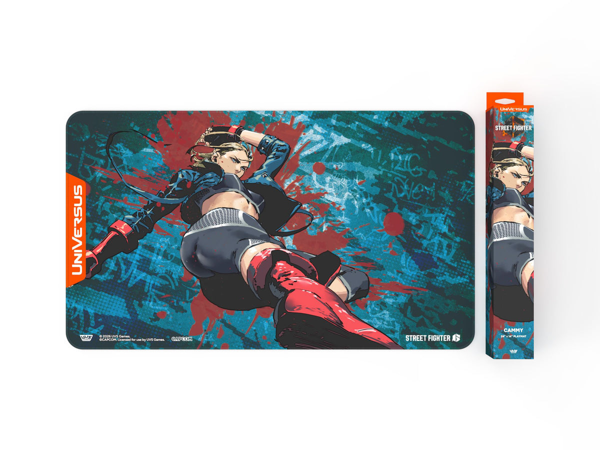 Playmat:  UniVersus: Street Fighter 6 - Challenger Series "Cammy"