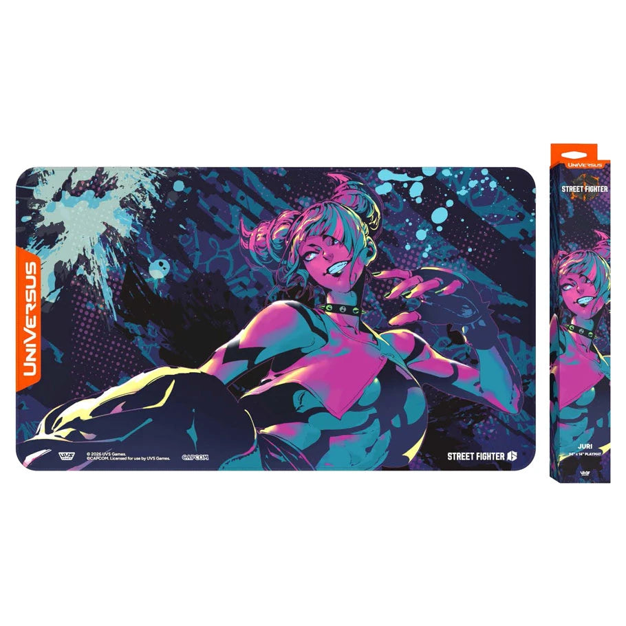 Playmat:  UniVersus: Street Fighter 6: Juri
