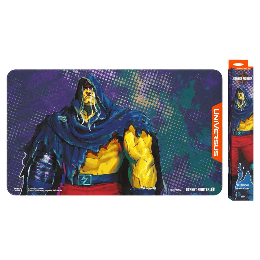 Playmat:  UniVersus: Street Fighter 6: M. Bison